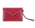 Rockstud Wristlet Clutch, front view